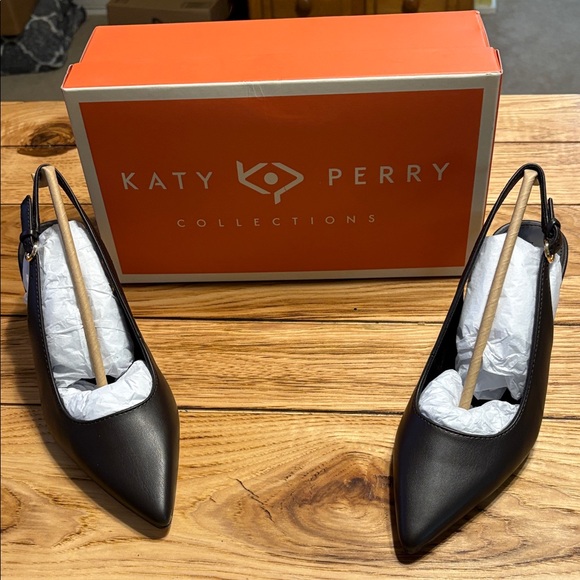 Katy Perry Collections Shoes - Katy Perry Collections Sling Back Softy Nappa coffee NWT